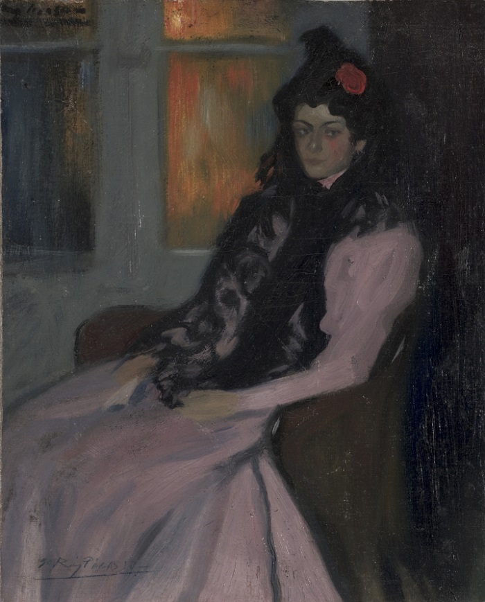 Picasso 1899-1900 The Artist's Sister Lola